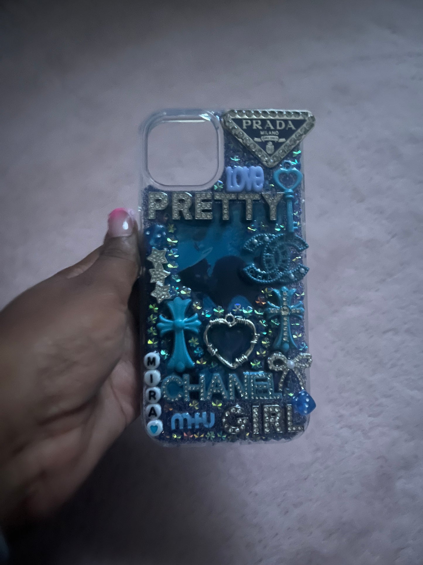 Luxe Charm Phone Case and Picture