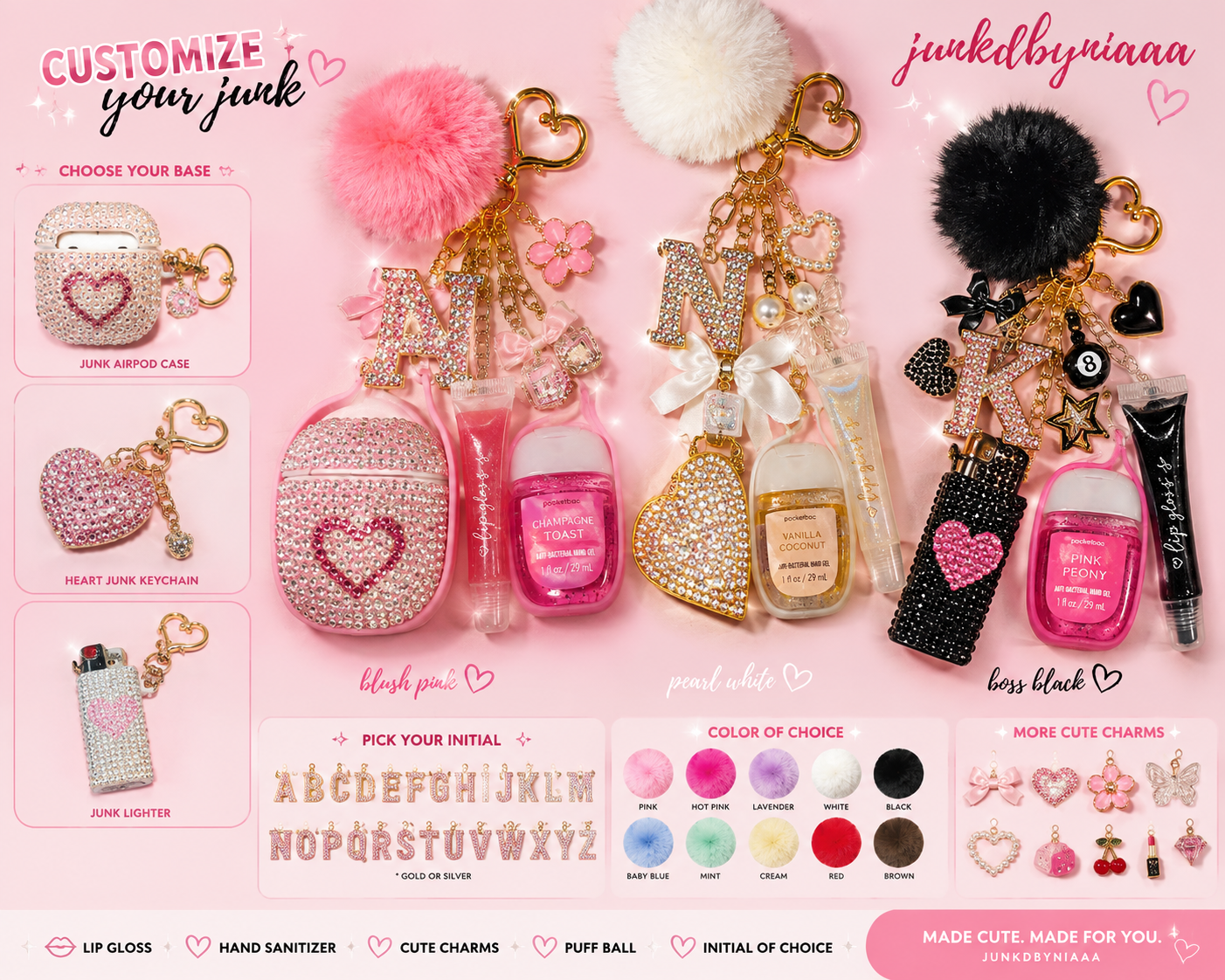 Customizable Junk Keychain (PRE-ORDER)