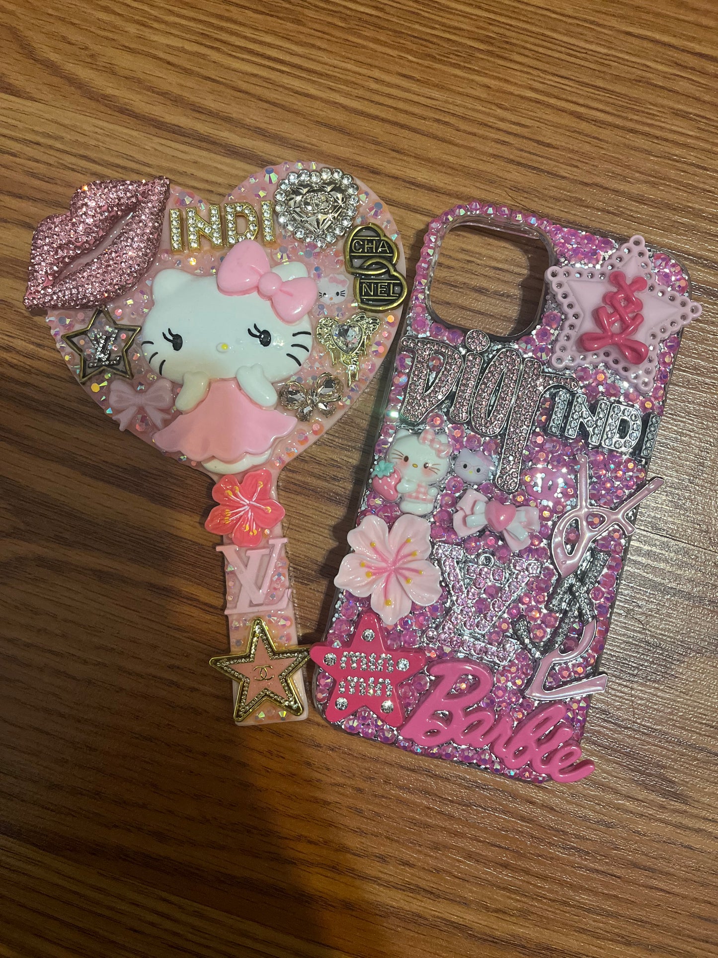 Luxe Charm Case and Junked Mini Heart Mirror