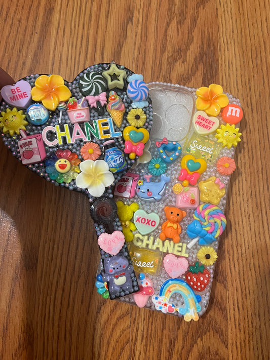 Regular Charm Junk Case and Junk Mirror Bundle