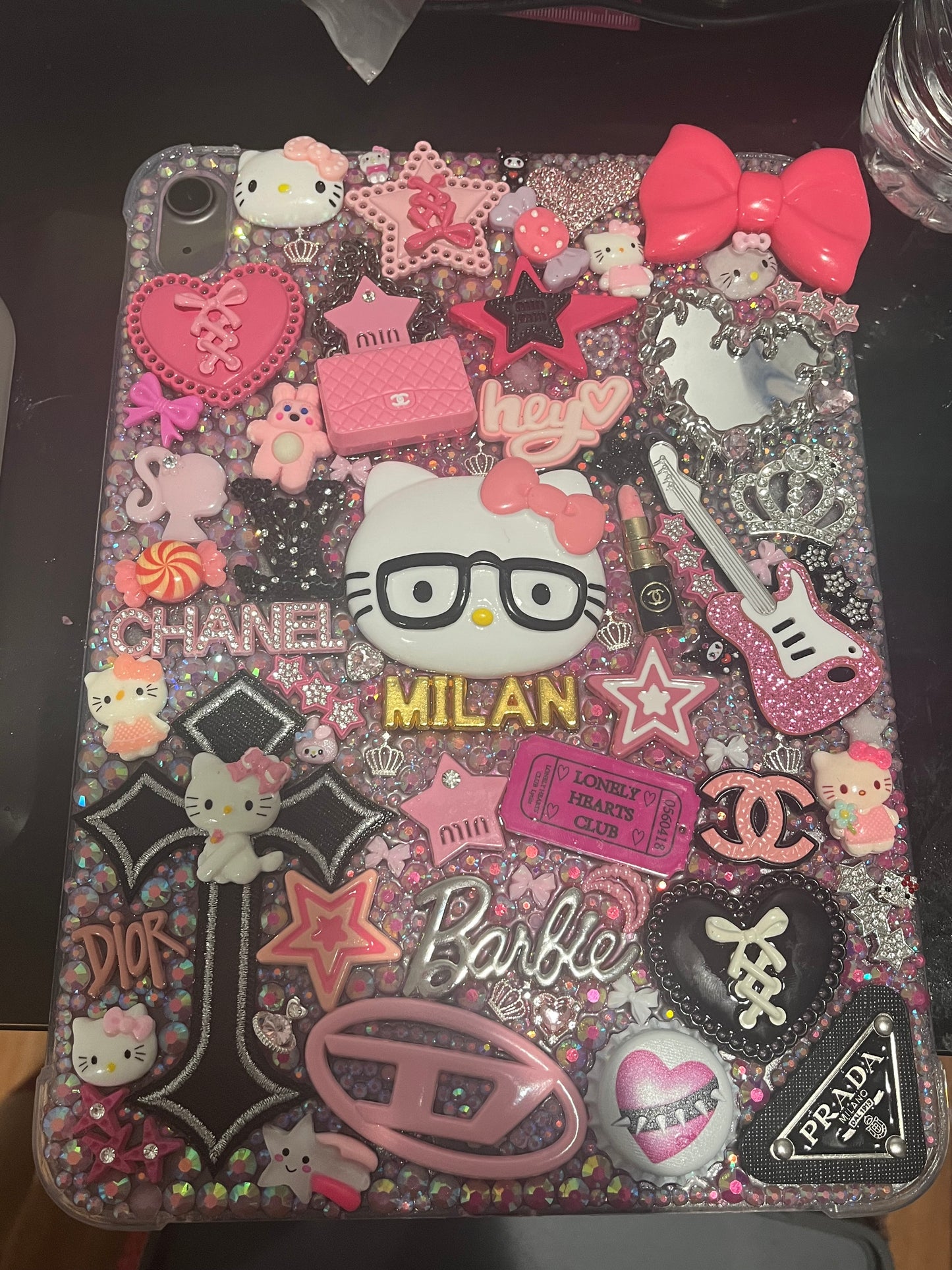 Luxe Charm Junk iPad Case
